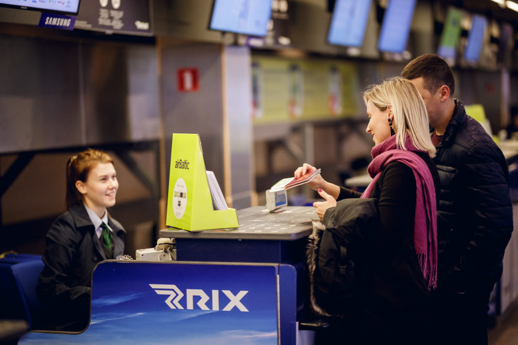 В аэропорту  Рига  стало больше пассажиров 