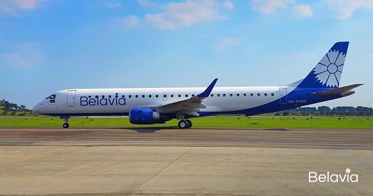 Jauna Belavia lidmašīna nokļuvusi Minskas lidostā