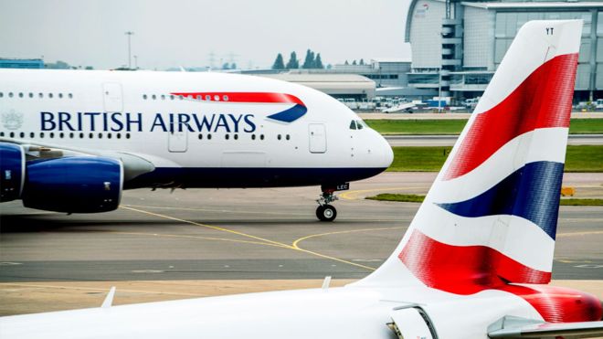Lidsabiedrības «British Airways» streiki ietekmēs desmitiem tūkstošu ceļotāju plānus