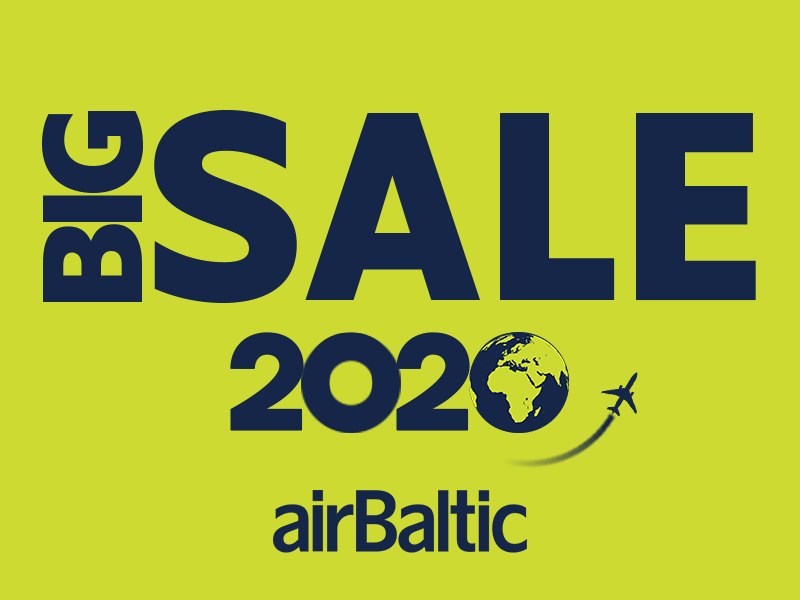 airBaltic - LIELPĀRDOŠANA ir sākusies!
