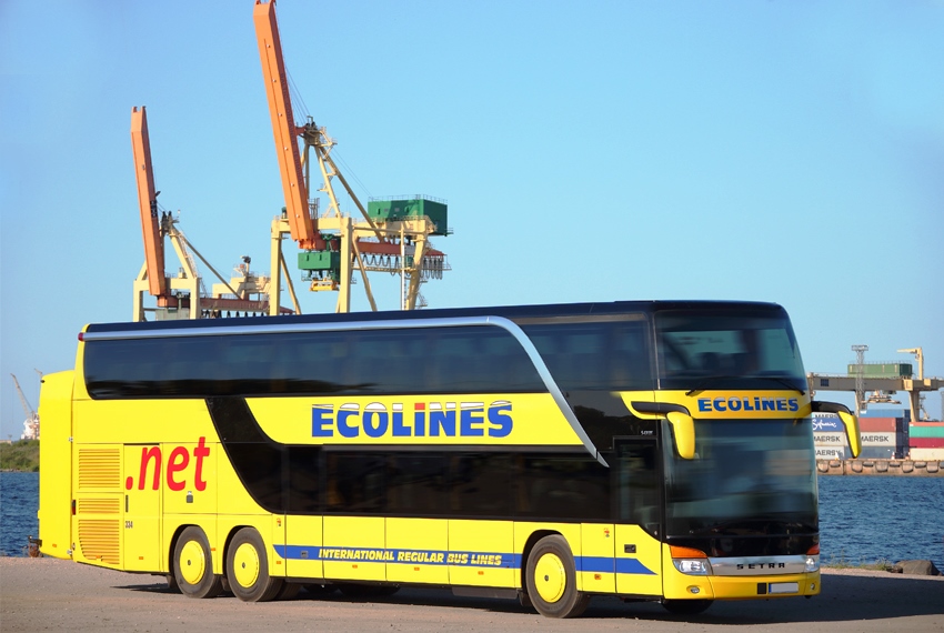 Автобусы Ecolines возобновляют рейсы в Санкт-Петербург и в Москву 